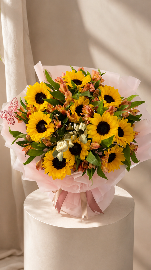 Sunshine Kiss Flower Arrangement