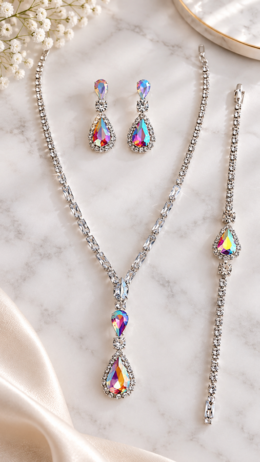 Lágrima De Cristal Set