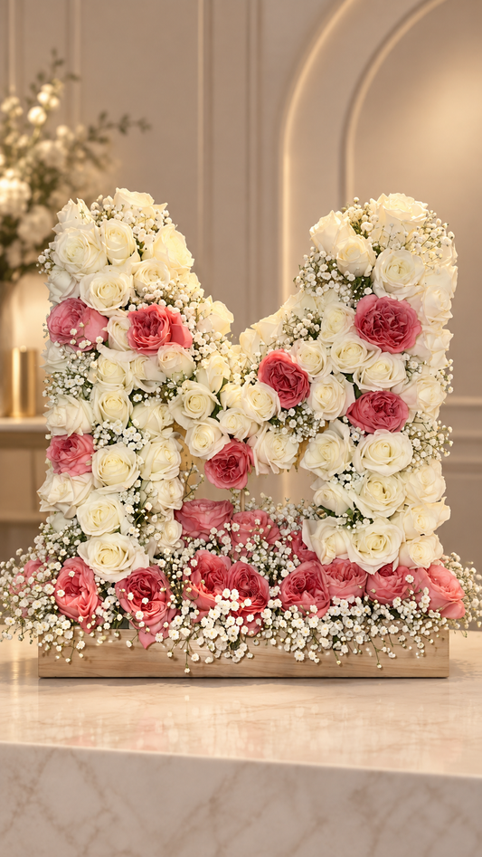 Initials in Bloom