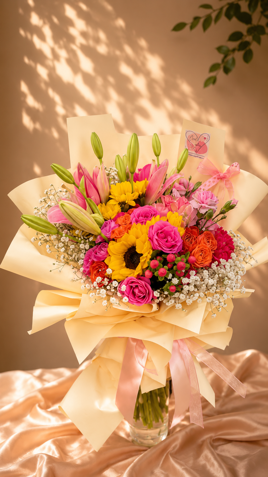 Sunset Garden Bouquet