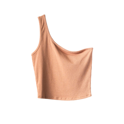 One-Shoulder Crop Top