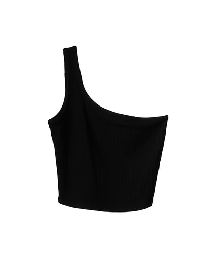 One-Shoulder Crop Top