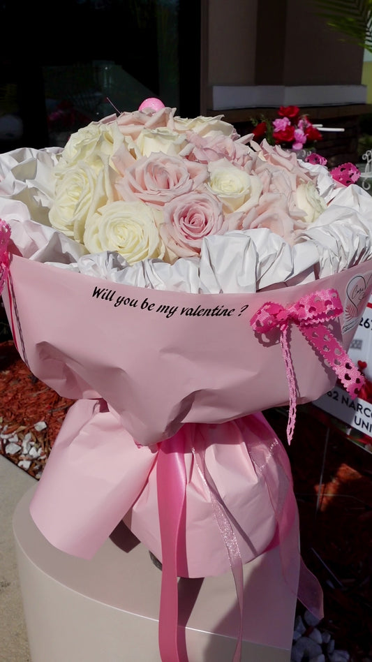 Say Yes in Roses Bouquet