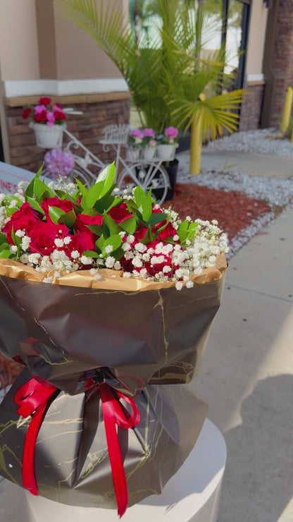 Midnight Valentine Bouquet